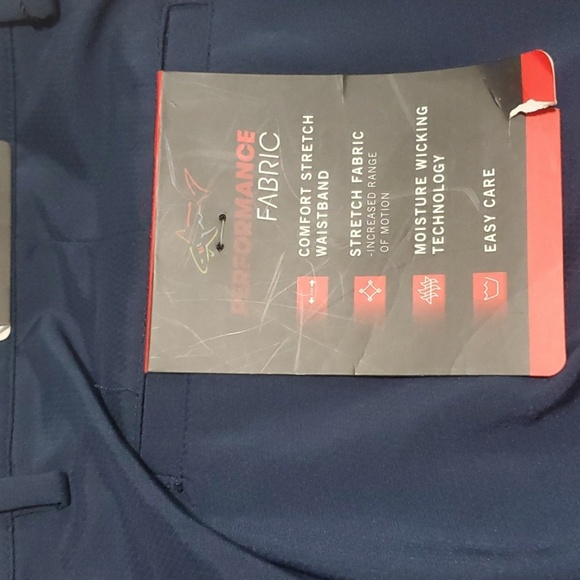 Greg Norman Shorts Men's Sz 36 Blue Performance Fabric Moisture Wicking Stretch - Picture 13 of 13